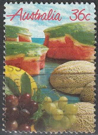 AUSTRALIA 1987 Fruits UNH CV R4.40 SG 1050
