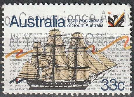AUSTRALIA 1986 The 150th Anniversary of South Australia UNH CV R27.50 SG 1000
