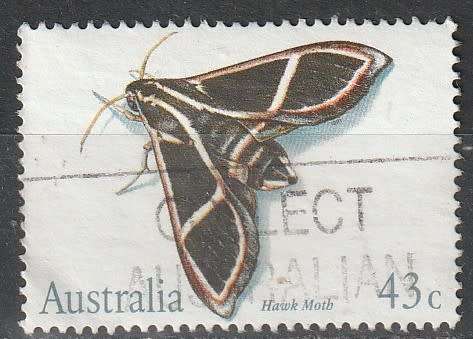 AUSTRALIA 1991 Insects UNH CV R9.90 SG 1288