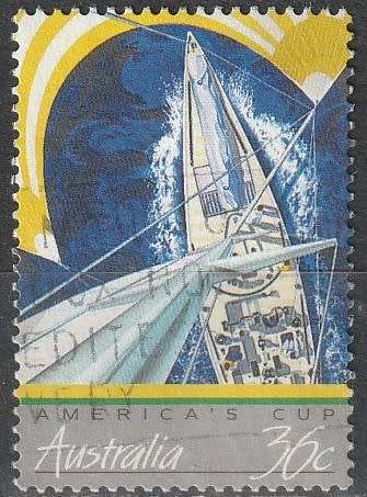 AUSTRALIA 1987 America`s Cup UNH SG 1046