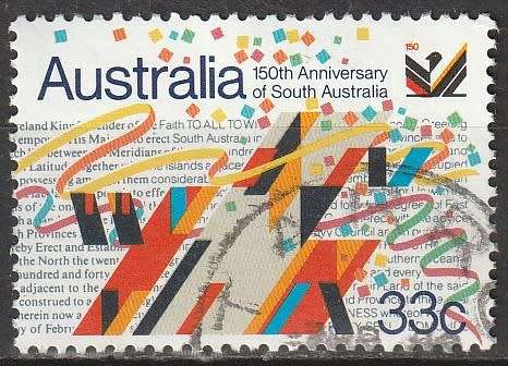 AUSTRALIA 1986 The 150th Anniversary of South Australia UNH SG 1001