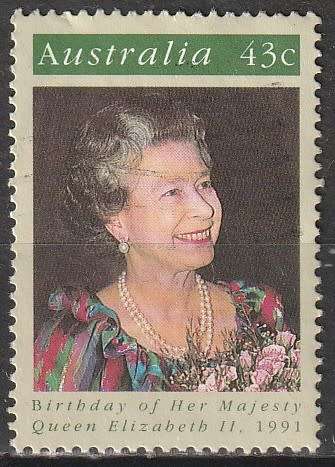 AUSTRALIA 1991 The 65th Anniversary of the Birth of Queen Elizabeth II UNH SG 1286