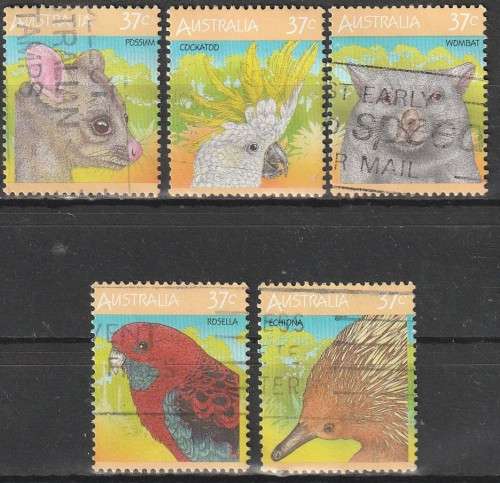 AUSTRALIA 1987 Animals UNH CV R93.50 SG 1072-6