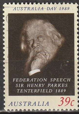 AUSTRALIA 1989 Australia Day UNH CV R8.80 SG 1168