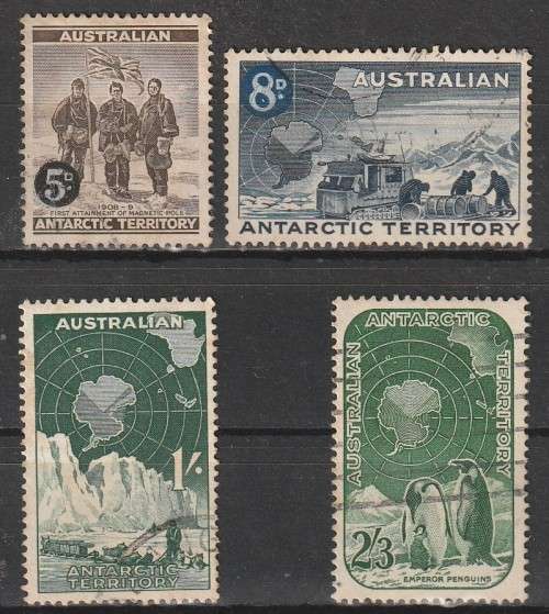 AUSTRALIA ANTARCTIC 1959 Antarctic Research UNH CV R162.80 SG 2-5