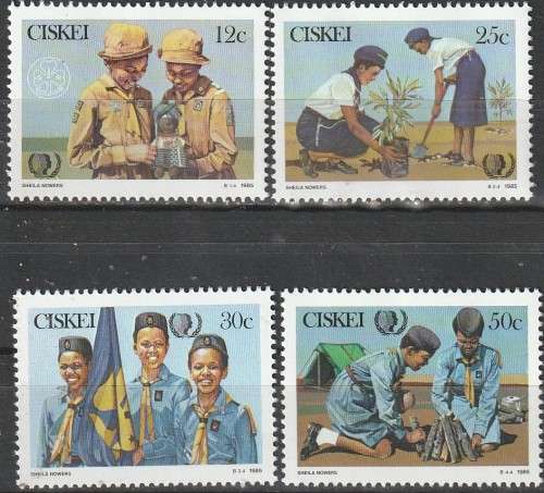 CISKEI 1985 The 75th Anniversary of Girlguiding UMM