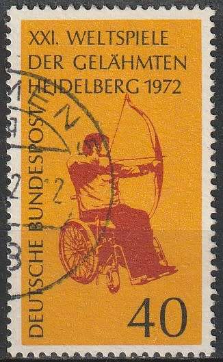 GERMANY 1972 Sports Festival for Crippled ULH CV R11 SG 1626