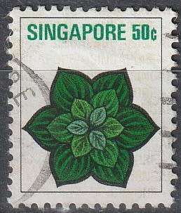 SINGAPORE 1973 Flowers and Fruits ULH CV R12.10 SG 219