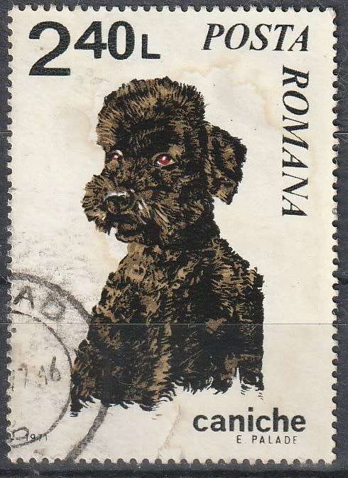 ROMANIA 1971 Dogs ULH CV R52.80 SG 3793