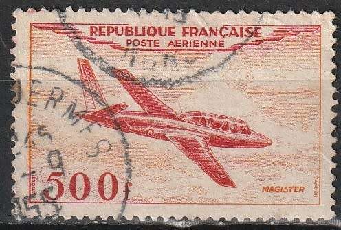 FRANCE 1954 Airmail ULH CV R396 SG 1196