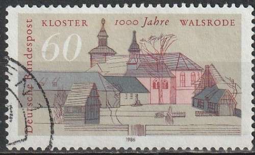 GERMANY 1986 The 1000th Anniversary of the Walsrode Cathedral ULH CV R17.60 SG 2126