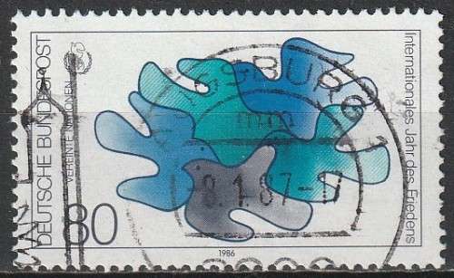 GERMANY 1986 International Year of Peace ULH CV R17.60 SG 2134