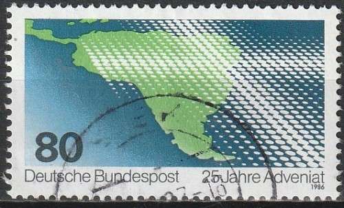 GERMANY 1986 The 25th Anniversary of Church Aid for Latin America ULH CV R17.60 SG 2148