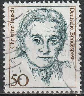 GERMANY 1986 Famous Women ULH CV R8.80 SG 2154