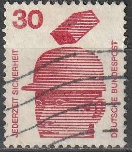 GERMANY 1971 Information About Accidents ULH CV R8.80 SG 1600
