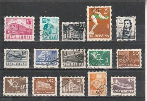 UNCHECKED ROMANIA SELECTION BID PER STAMP TO TAKE ALL CARD EXCLUDED