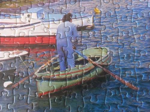TREFL PUZZLE 1500 PIECES COMPLETE GREAT BUILD