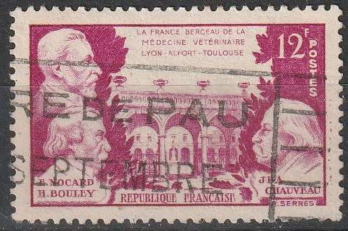 FRANCE 1951 French Veterinarians ULH CV R16.50 SG 1119