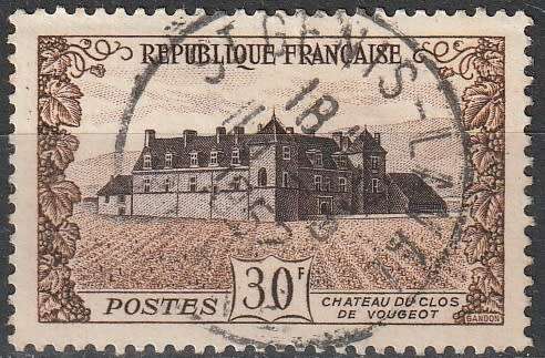 FRANCE 1951 The Castle Vougeot ULH CV R77 SG 1135
