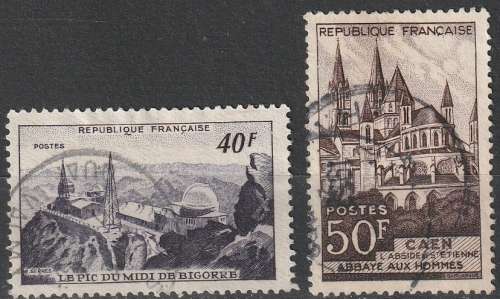 FRANCE 1951 Architecteure - Buildings ULH CV R15.40 SG 1138/9