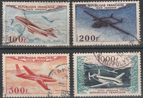 FRANCE 1954 Airmail ULH CV R921.80 SG 1194-7
