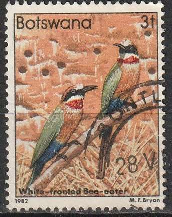 BOTSWANA 1982 Birds ULH CV R38.50 SG 517