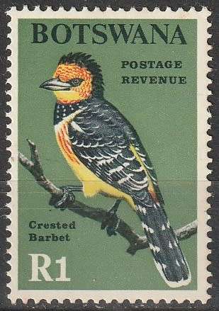 BOTSWANA 1967 Birds MM CV R110 SG 232