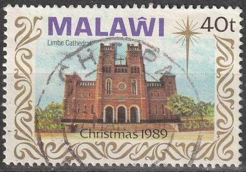 MALAWI 1989 Christmas - Churches of Malawi ULH CV R7.70 SG 830