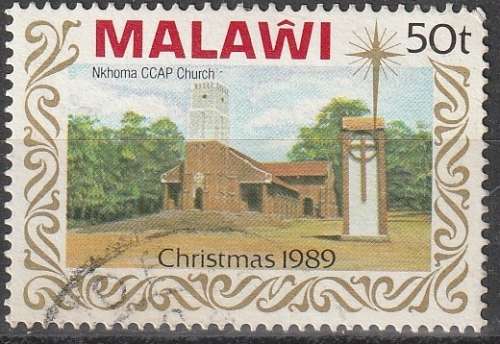 MALAWI 1989 Christmas - Churches of Malawi ULH CV R33 SG 831