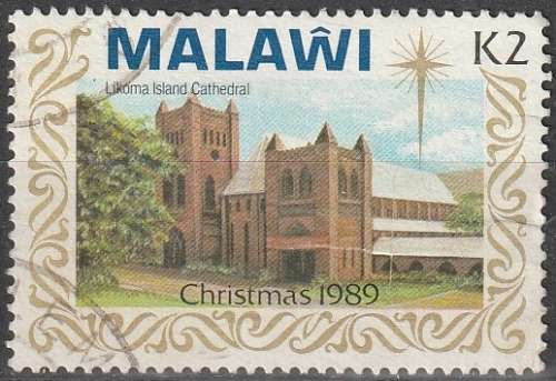 MALAWI 1989 Christmas - Churches of Malawi ULH CV R242 SG 832