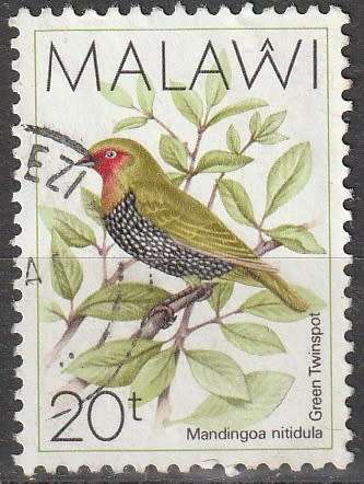MALAWI 1988 Birds ULH CV R4.40 SG 796