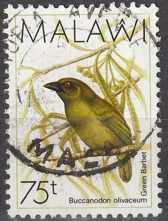 MALAWI 1988 Birds ULH CV R27.50 SG 800