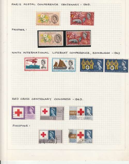GREAT BRITAIN 6 PAGES GOOD VALUE