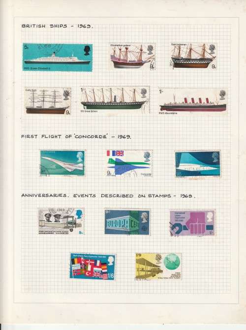 GREAT BRITAIN 6 PAGES GOOD VALUE