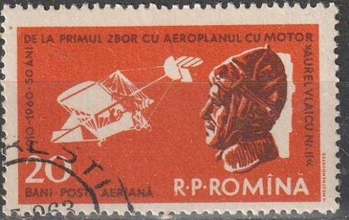 THEMATIC AIRCRAFT ROMANIA 1960 ULH CV R3.30 SG 2753