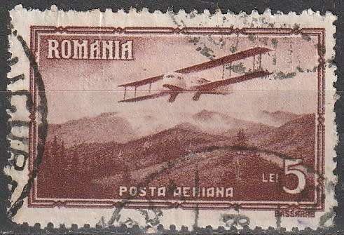 THEMATIC AIRCRAFT ROMANIA 1931 ULH CV R37.40 SG 1228