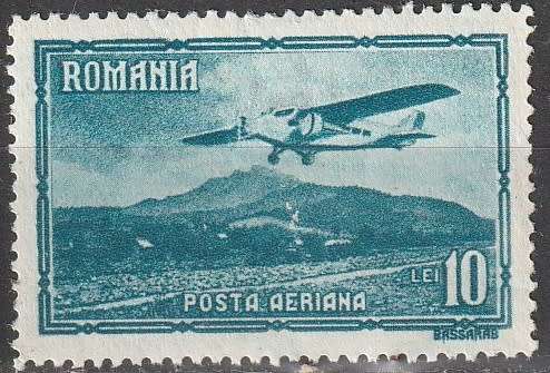 THEMATIC AIRCRAFT ROMANIA 1931 MM CV R198 SG 1229