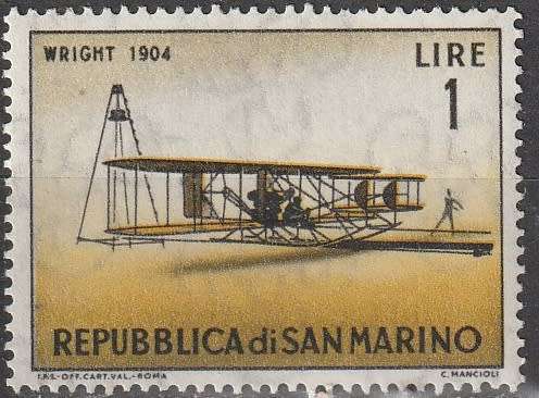 THEMATIC AIRCRAFT SAN MARINO 1962 MM CV R3.30 SG 659