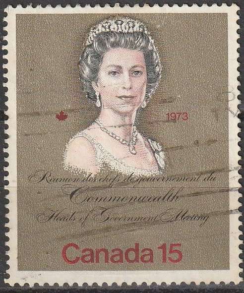 CANADA 1973 Royal Visit and Commonwealth Heads of Government Meeting, Ottawa ULH CV R33 SG 760