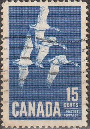 CANADA 1963 Canada Geese ULH CV R2.20 SG 539
