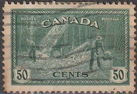 CANADA 1946 Peacetime Production ULH CV R143 SG 405