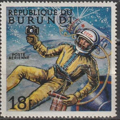 THEMATIC SPACE BURUNDI 1968 UMM CV R24.20 SG 358