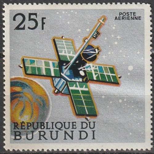 THEMATIC SPACE BURUNDI 1968 UMM CV R26.40 SG 359