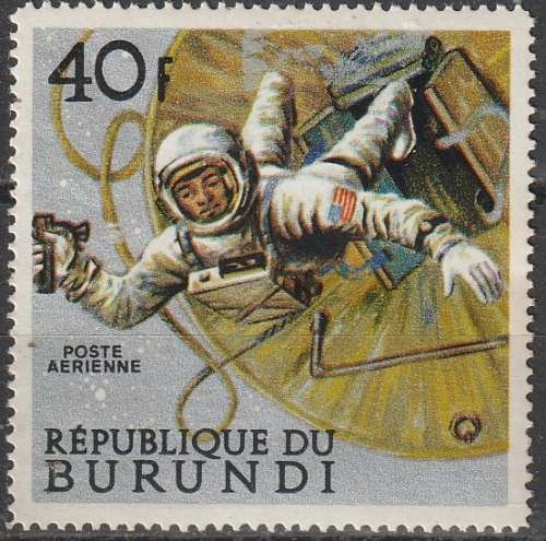 THEMATIC SPACE BURUNDI 1968 UMM CV R52.80 SG 360