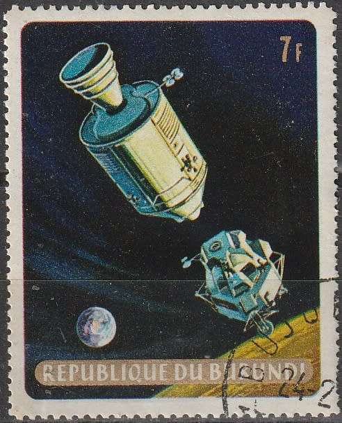 THEMATIC SPACE BURUNDI 1969 ULH CV R5.50 SG 472