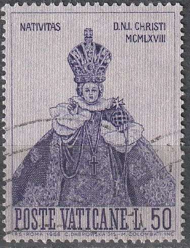 VATICAN CITY 1968 Christmas Stamps ULH CV R3.30 SG 517