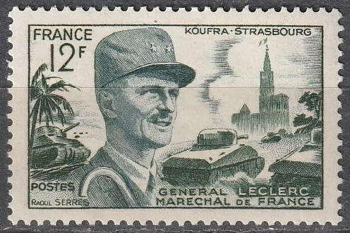 FRANCE 1954 Marshal Leclerc MM CV R99 SG 1171A
