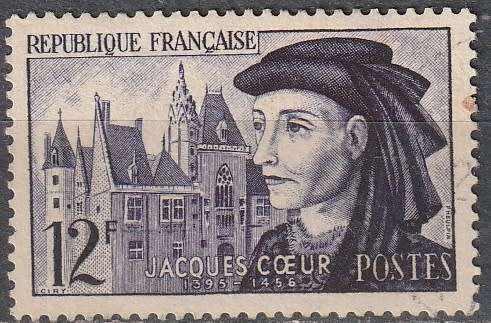 FRANCE 1955 Jacques Coeur ULH CV R48.40 SG 1260