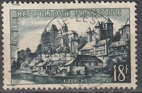 FRANCE 1955 Landscapes ULH CV R7.70 SG 1268