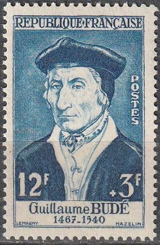 FRANCE 1956 Famous Frenchmen UMM CV R181.50 SG 1291